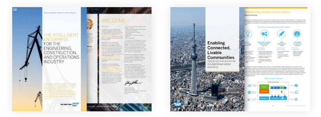 SAP Model Company 工程、施工和運(yùn)營（EC＆O）行業(yè)解決方案 工博科技